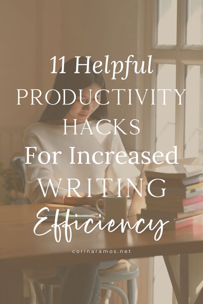 Stop procrastinating and start writing! Boost your productivity in no time flat with these 11 productivity hacks.